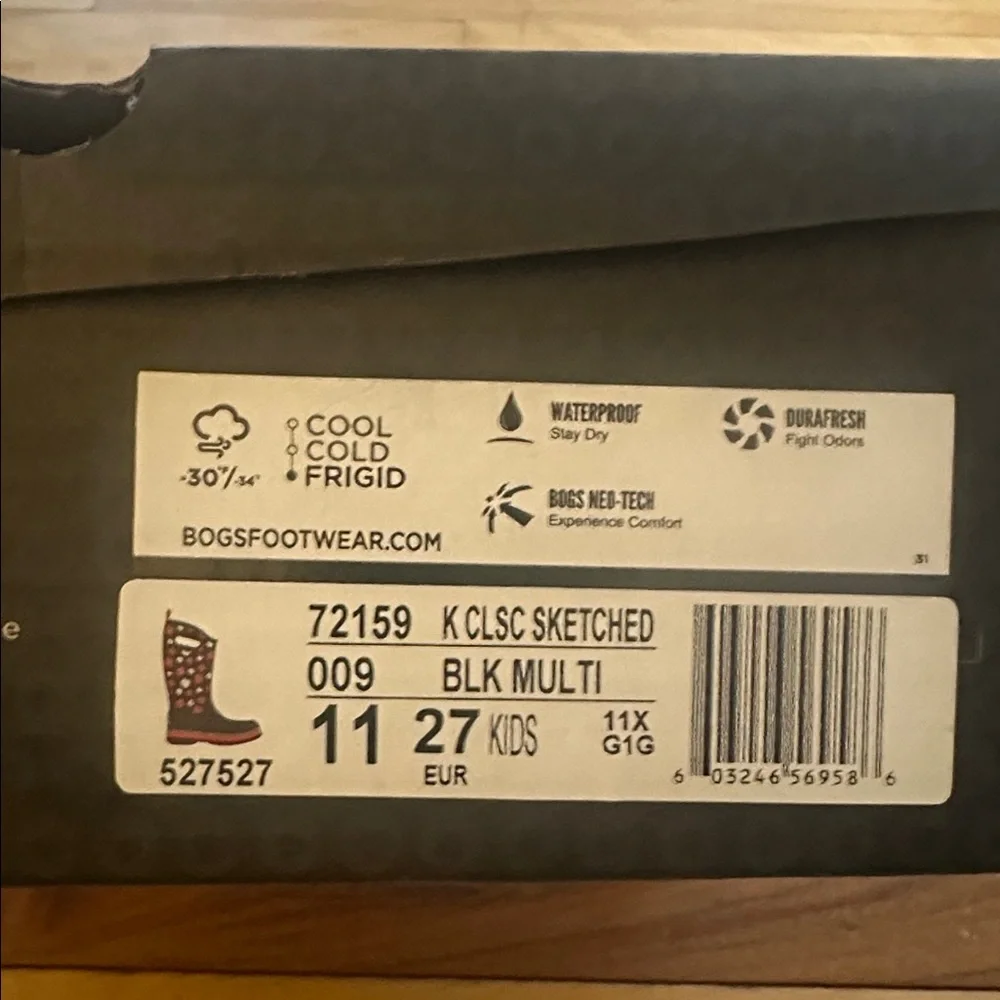 NWT Bogs Classic Boots Sz 11 - Picture 7 of 7